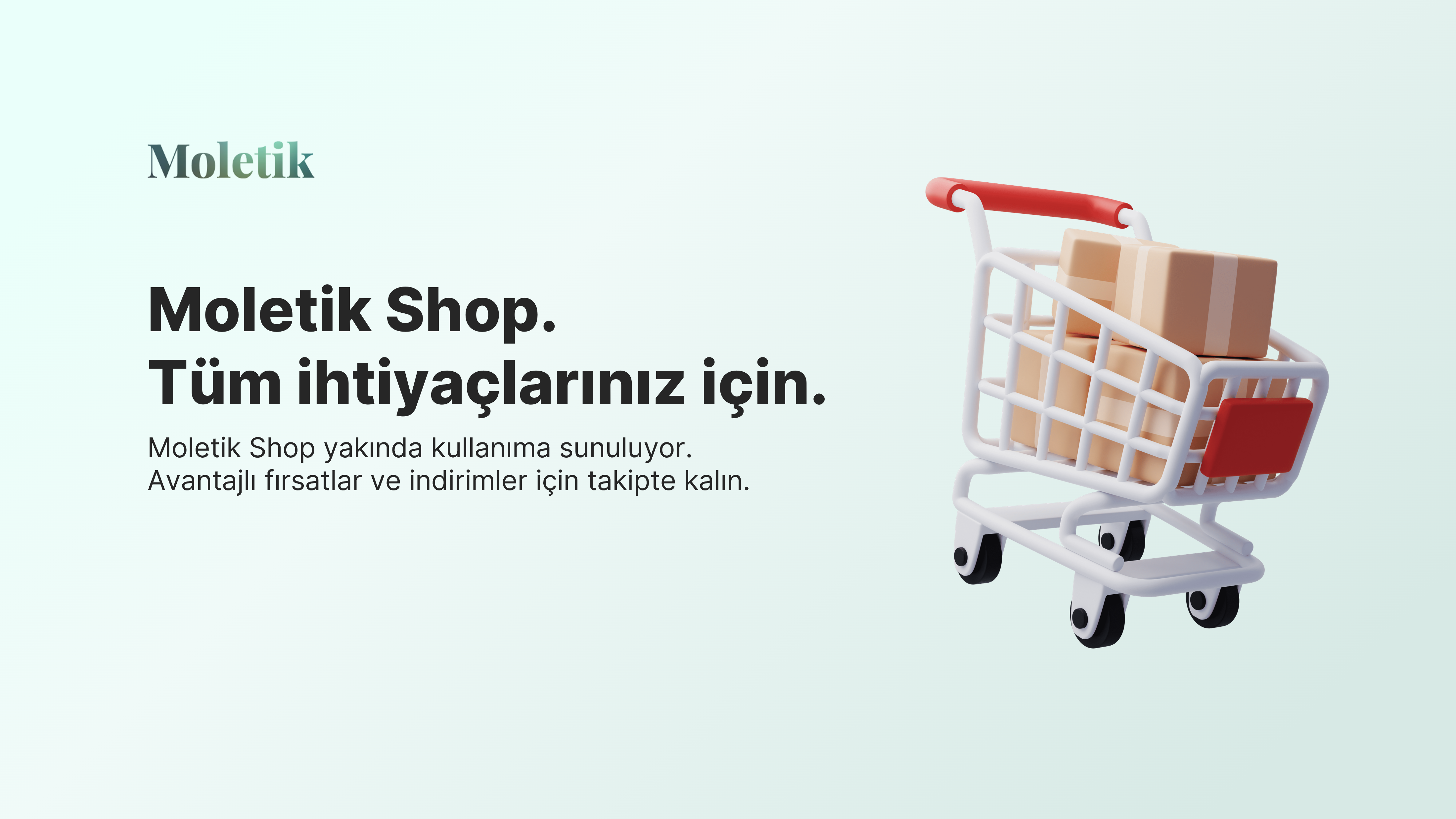 Moletik Shop Yakında
