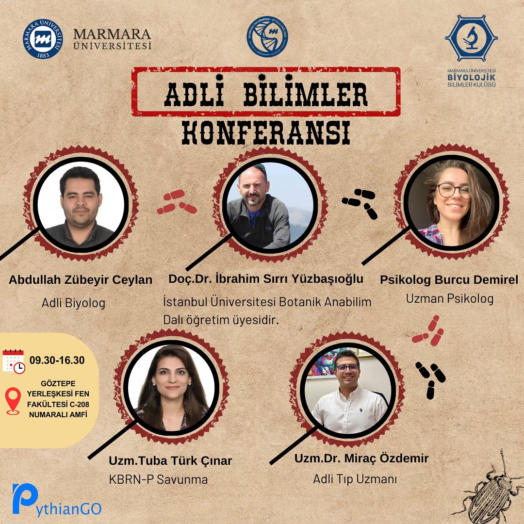 Adli Bilimler Konferansı: Bilimin Suç Araştırmalarındaki Rolü [Etkinlik]